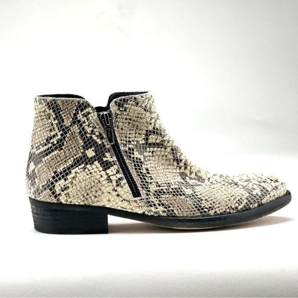 Vaneli snake print leather booties size 8.5 - Picture 2 of 8
